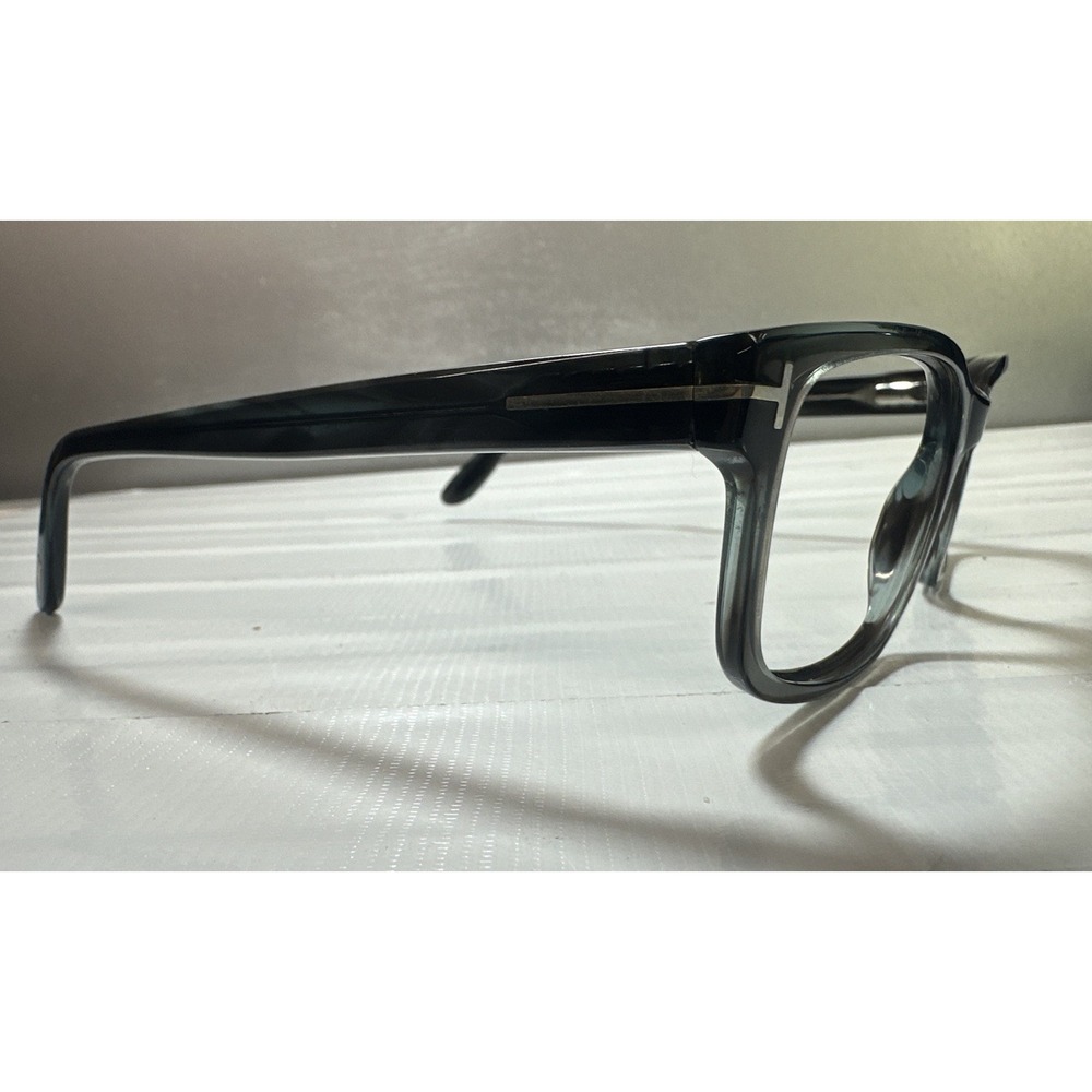 Tom Ford TF5313 Mens Plastic Eyeglass (Frame Only )086 Light Blue 56-17-145